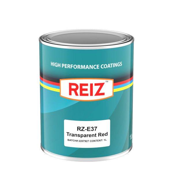 Компонент базовой краски Reiz E37 Transparent Red (1 л)